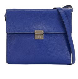 Clic 16 Wallet On Strap, Leather, Blue, C (2018), 2*